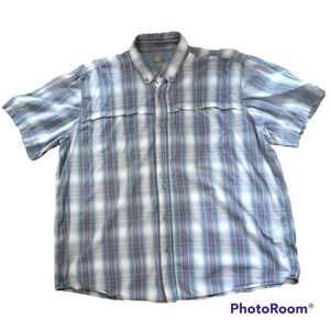 Carhartt Force Relaxed Fit Button Down Shirt. Size 2XL.